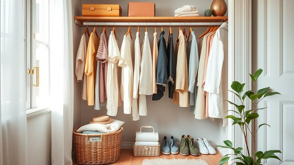 seasonal closet organization system