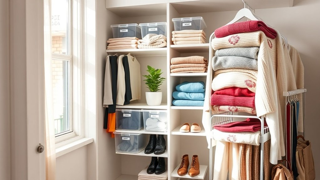 seasonal closet organization tips