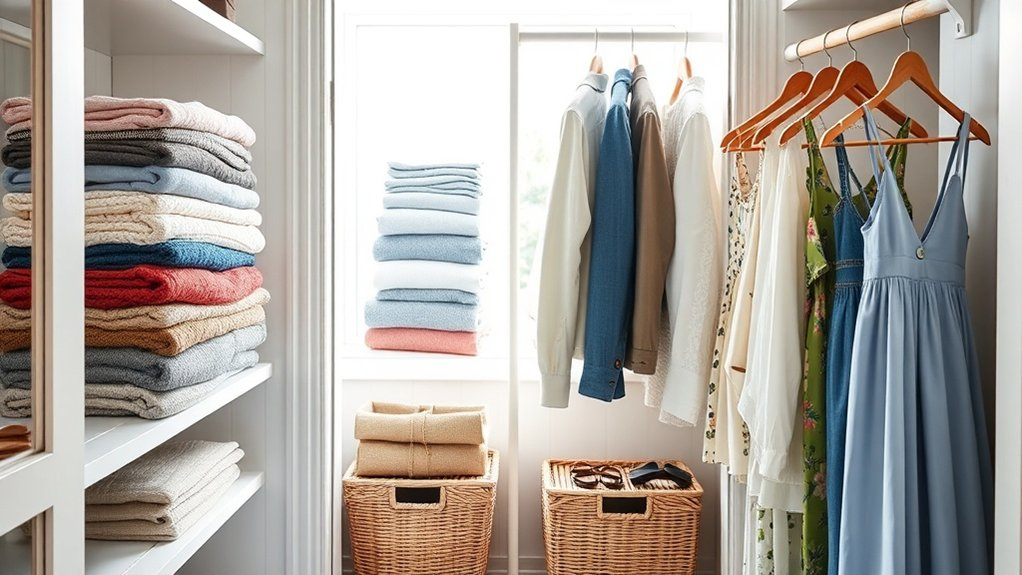 seasonal closet organization tips