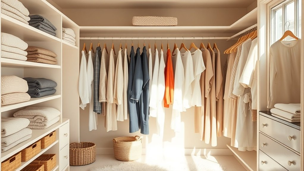 seasonal closet organization tips