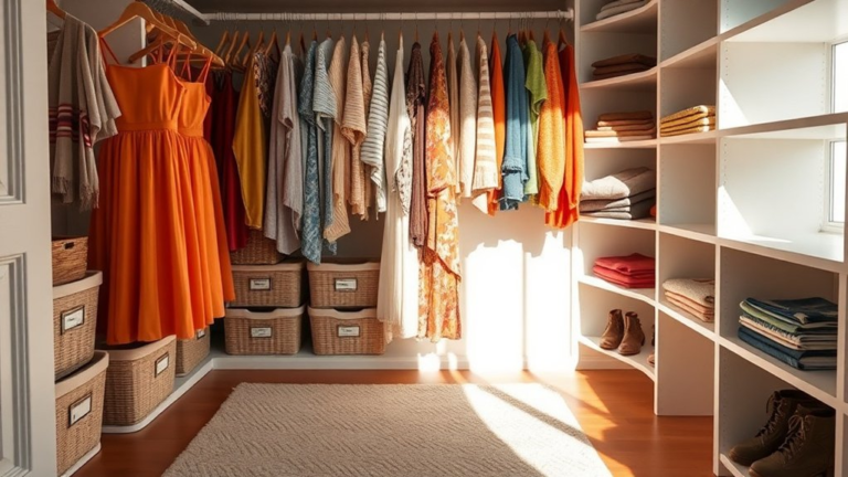 seasonal closet organization tips