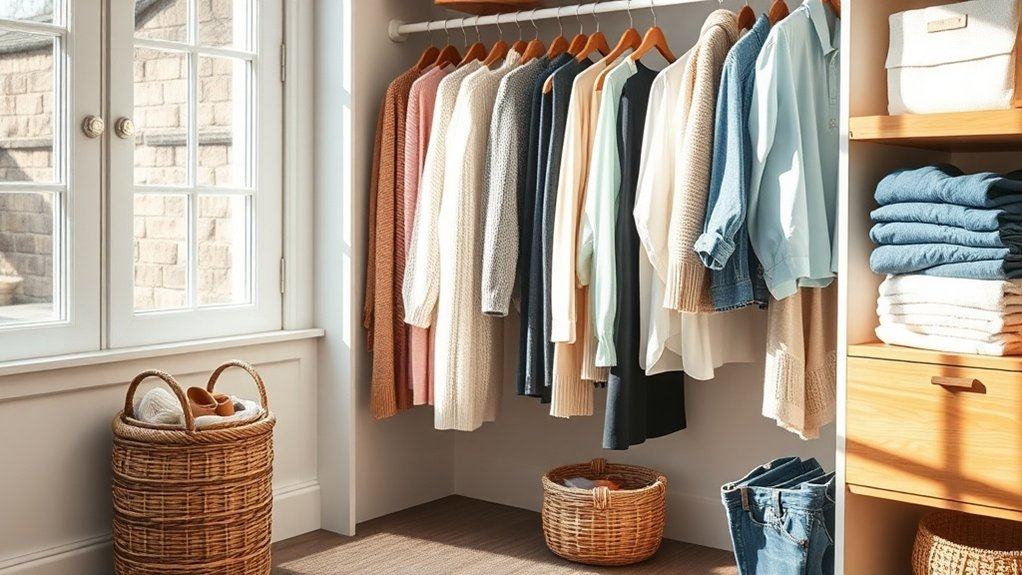 seasonal closet organization tips