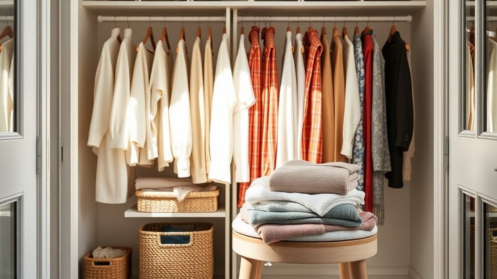 seasonal closet organization tips