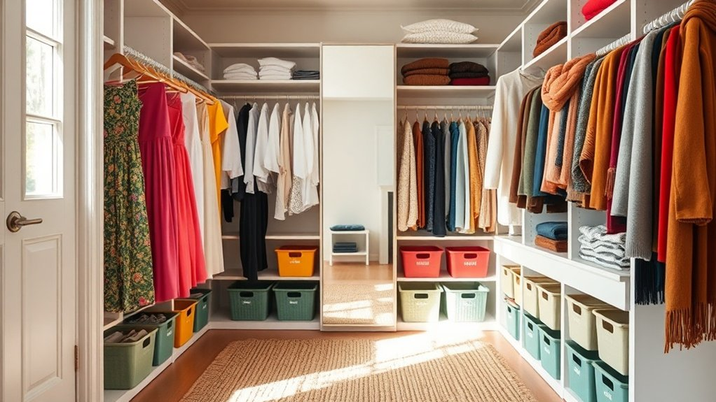 seasonal closet organization tips