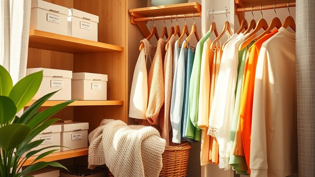 seasonal closet organization tips