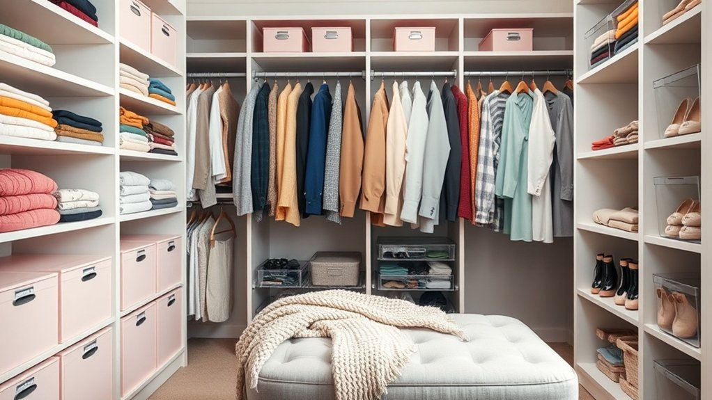 seasonal closet organization tips