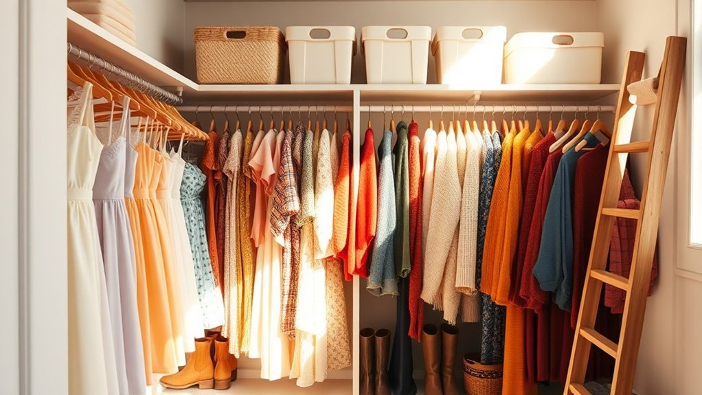 seasonal closet organization tips