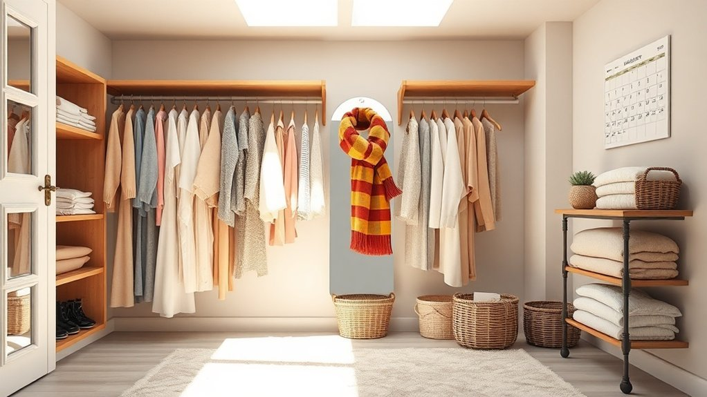 seasonal closet organization tips