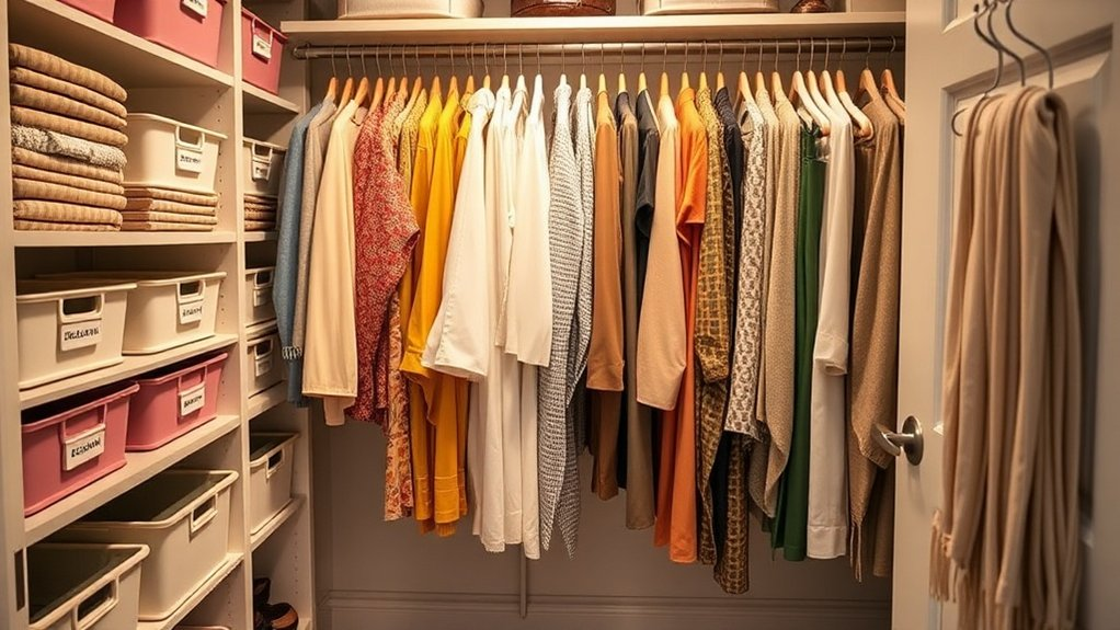 seasonal closet organization tips