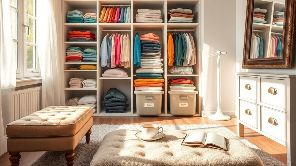 seasonal closet reset routine