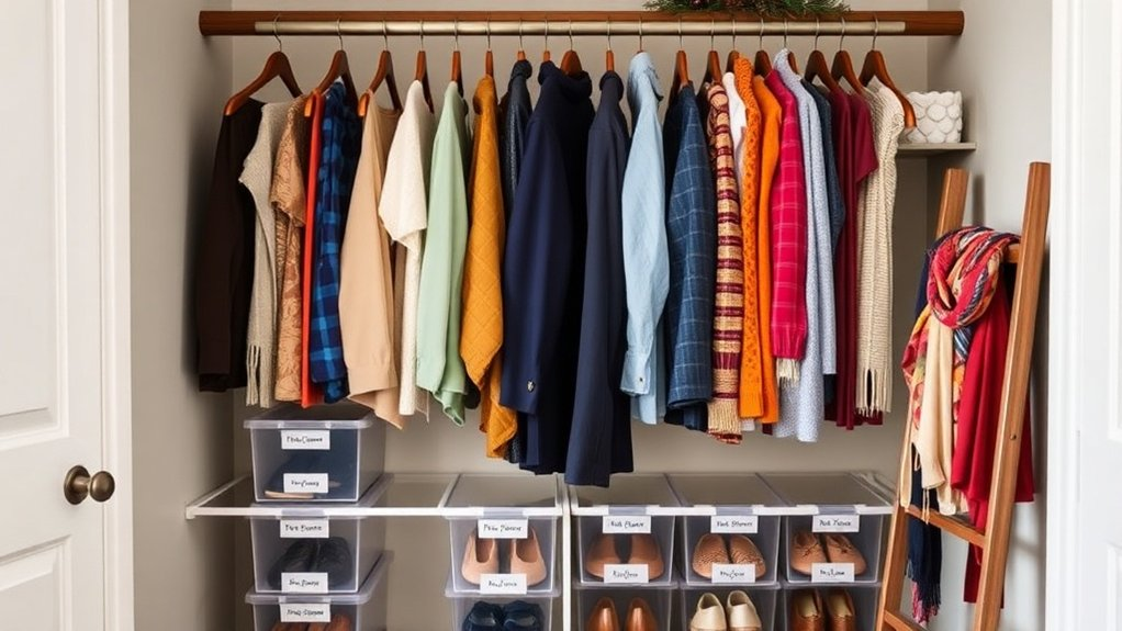 seasonal closet rotation system