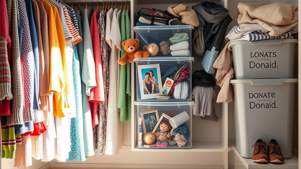 seasonal clothing and storage