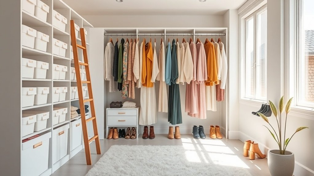 seasonal clothing organization techniques