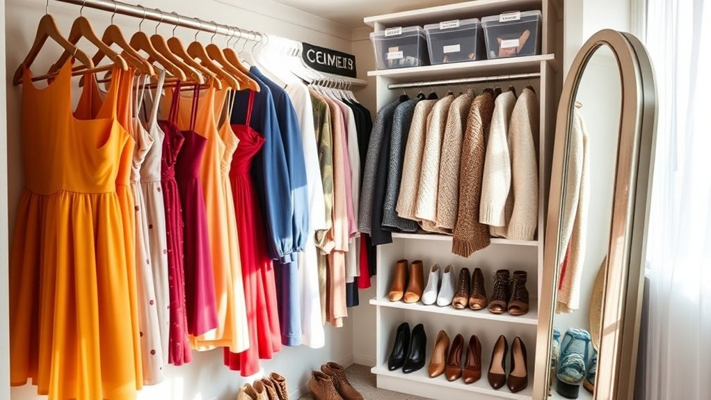 seasonal clothing organization tips