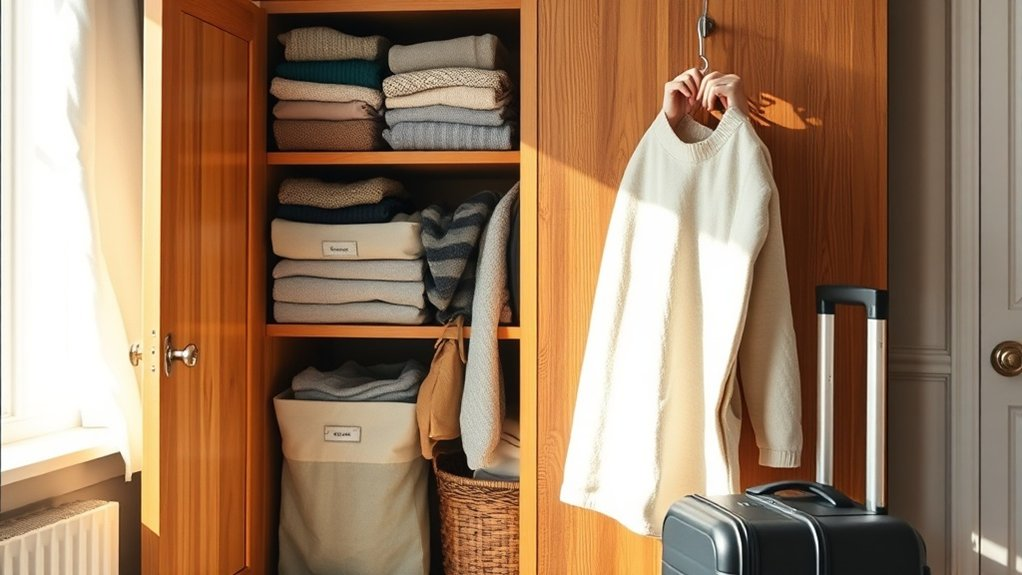 seasonal clothing organization tips