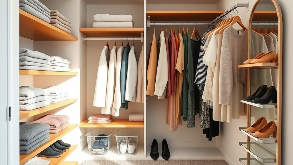 seasonal clothing rotation system