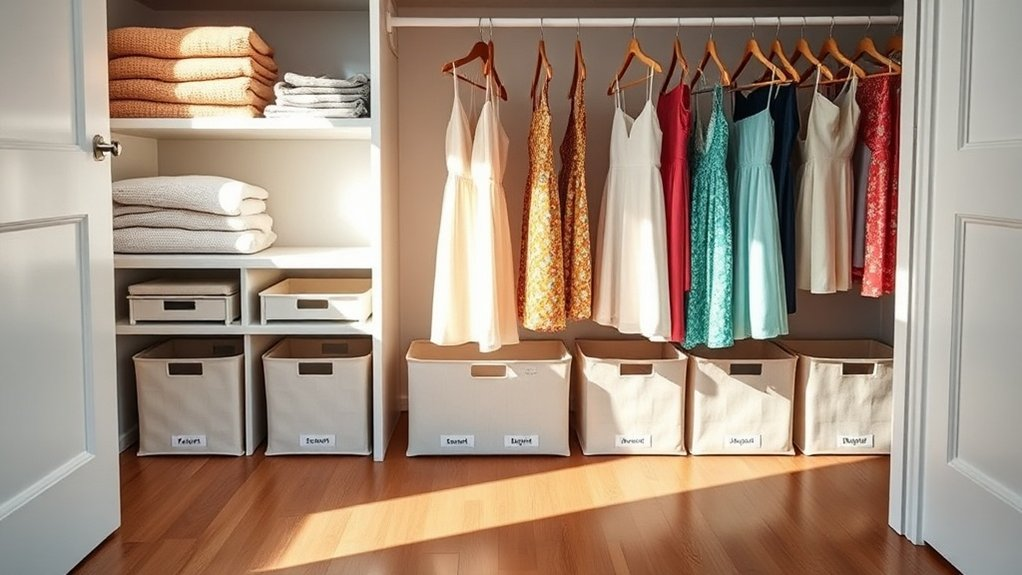 seasonal wardrobe organization system