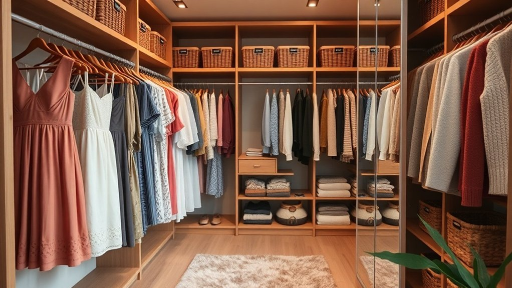 seasonal wardrobe organization system