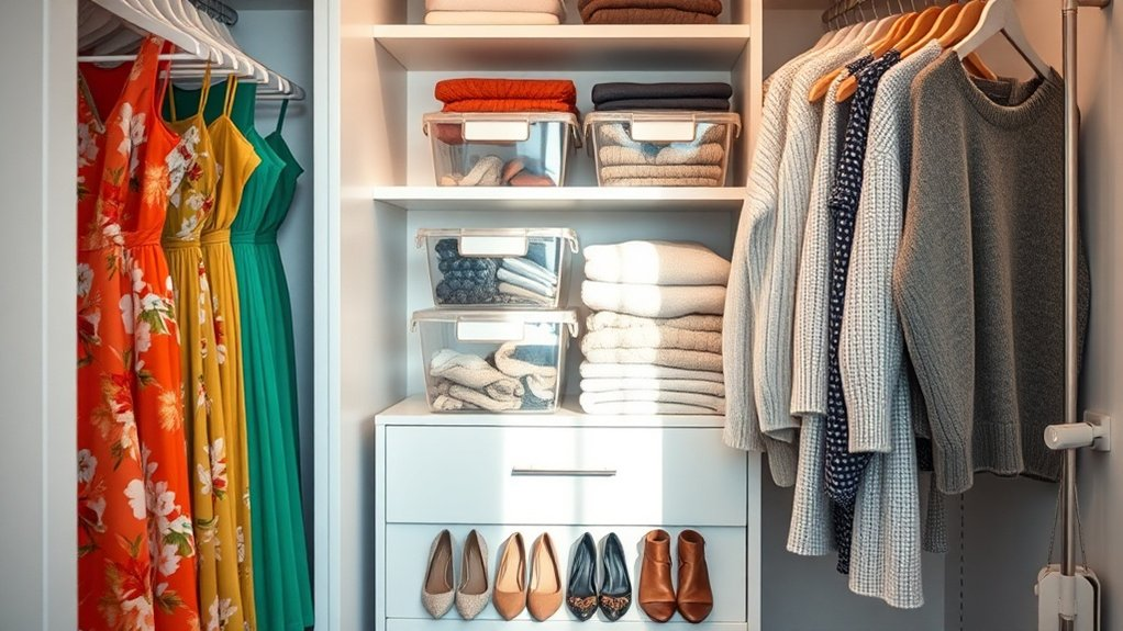 seasonal wardrobe organization tips