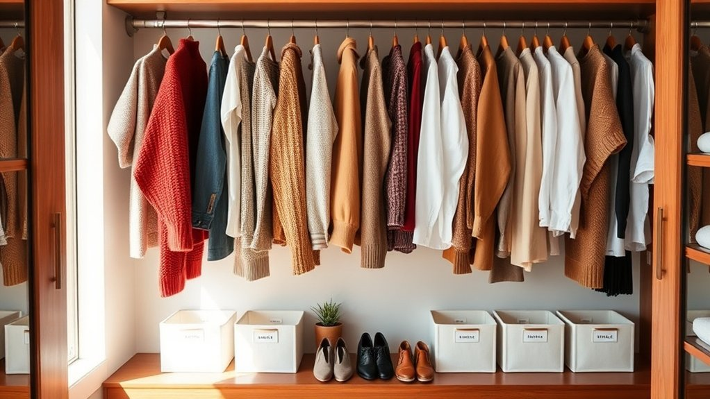 seasonal wardrobe organization tips
