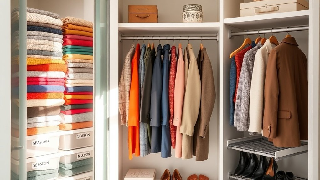seasonal wardrobe organization tips