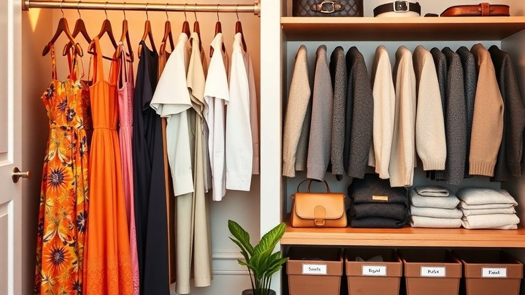 seasonal wardrobe organization tips