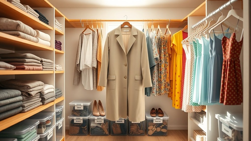 seasonal wardrobe organization tips