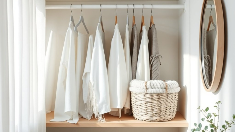 serene amazon closet essentials