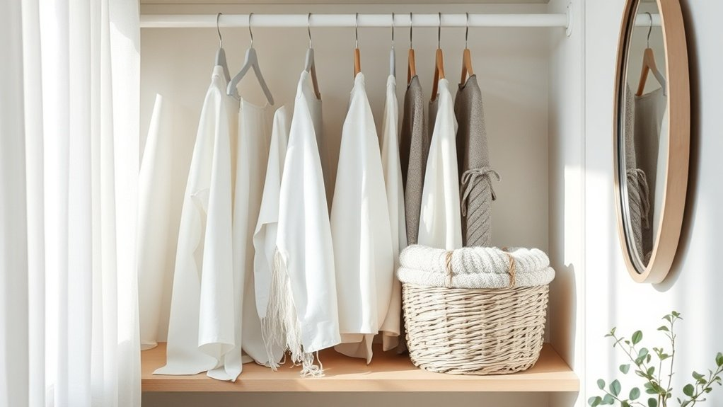 serene amazon closet essentials