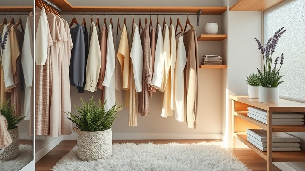 serene closet organization solutions