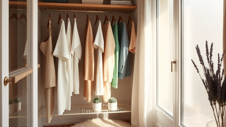serene closet organization techniques