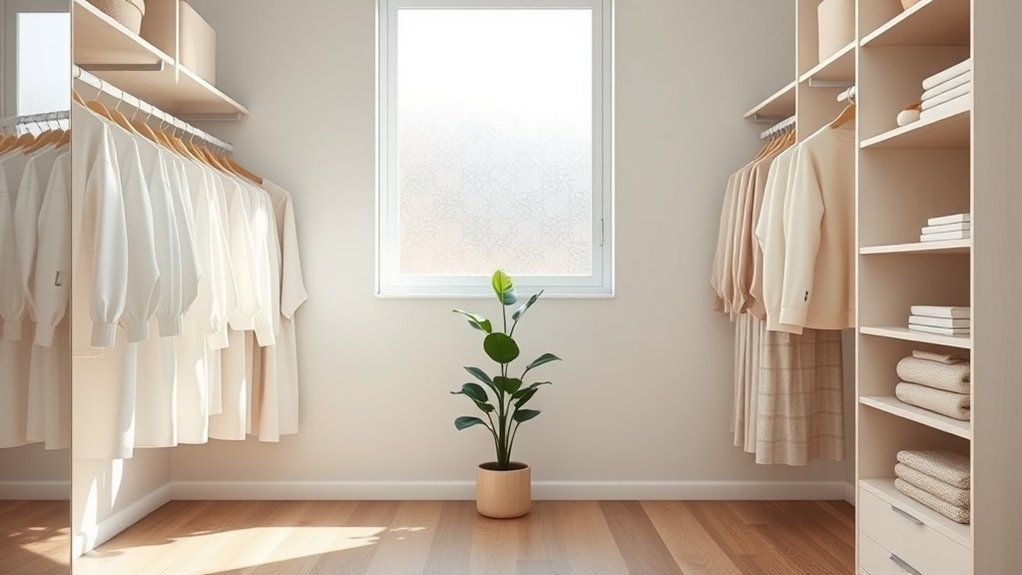 serene closet organization tips