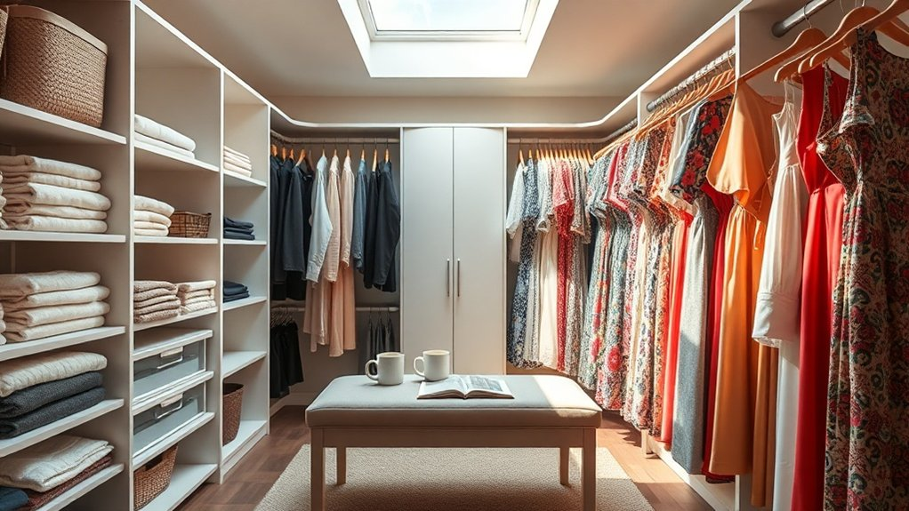 shared closet organization goals
