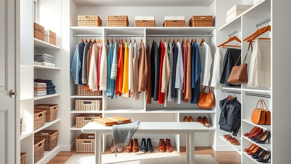 simple closet storage solutions