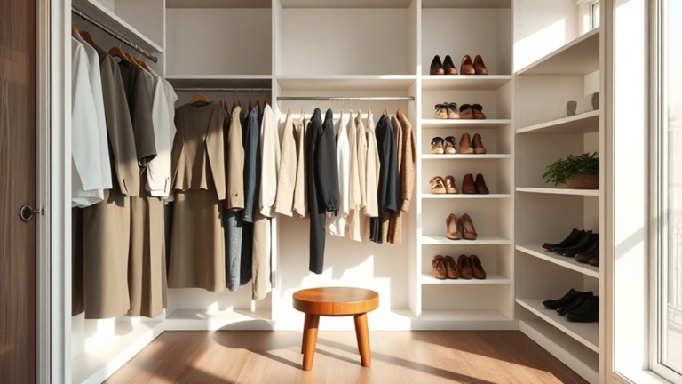 simplified closet effortless maintenance