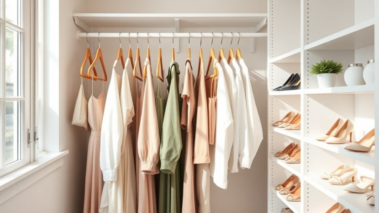 simplified closet organization guide