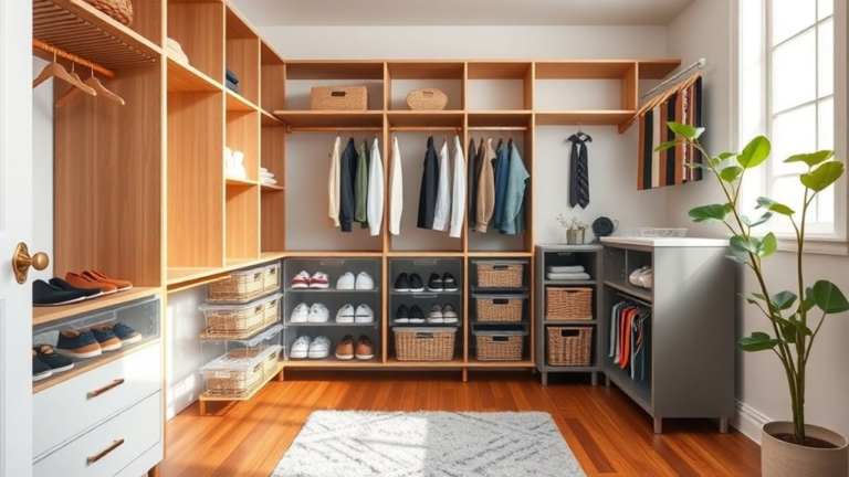 simplified closet organization solutions