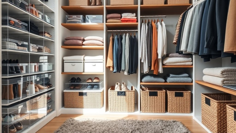 simplified closet organization solutions
