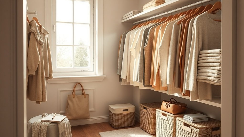 simplified closet organization techniques