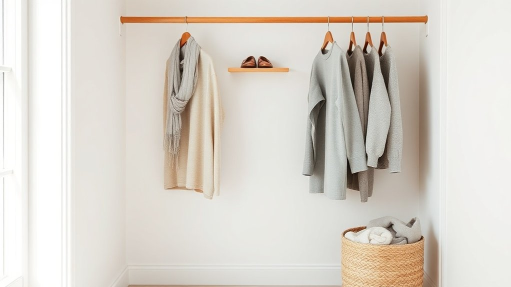 simplified daily wardrobe choices