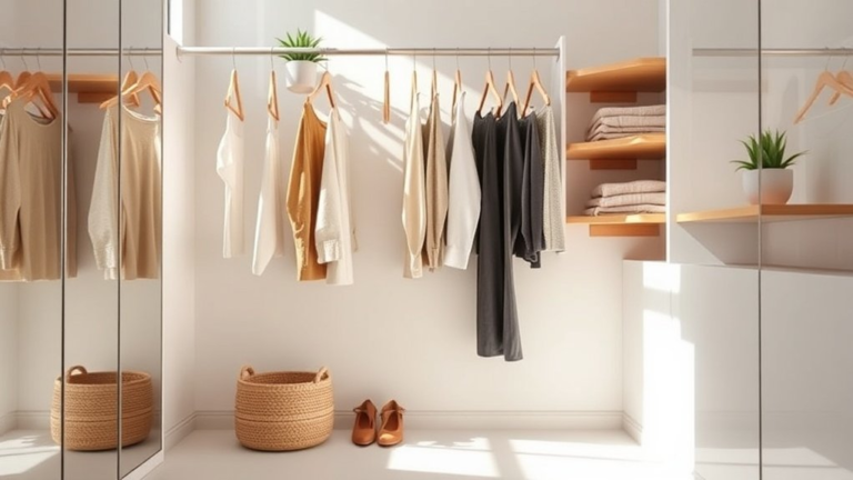 simplified wardrobe enhanced clarity