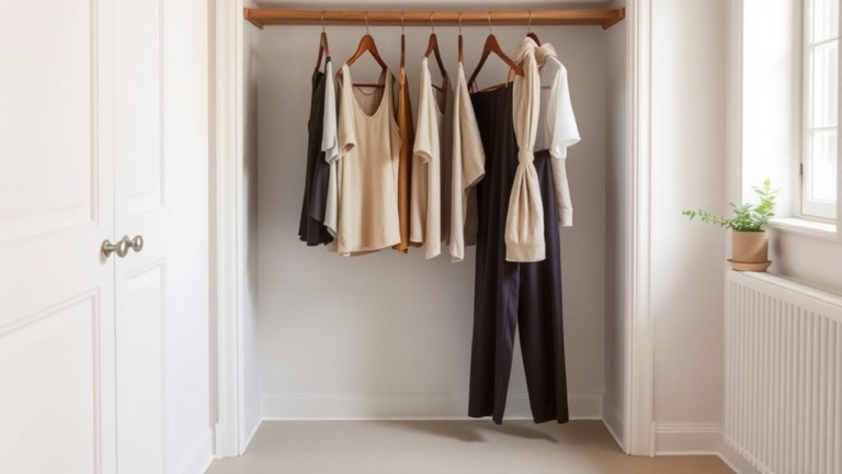 simplified wardrobe for women