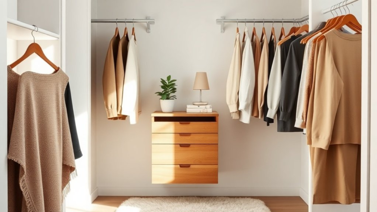 simplified wardrobe intentional choices