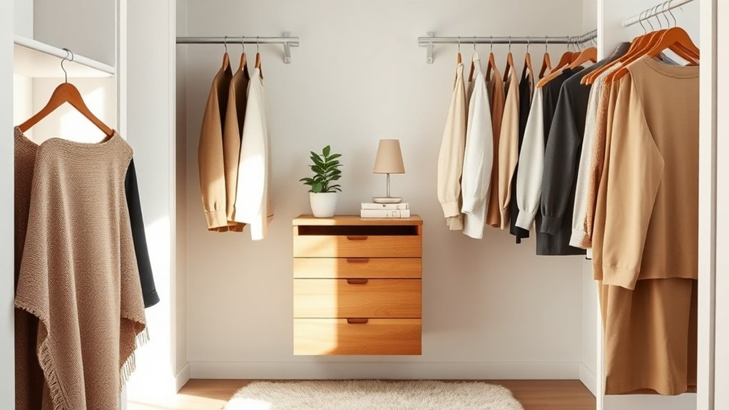 simplified wardrobe intentional choices