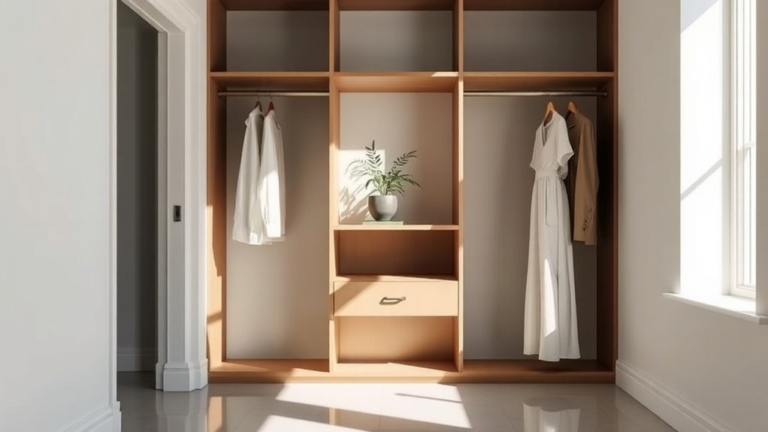 simplified wardrobe joyful life