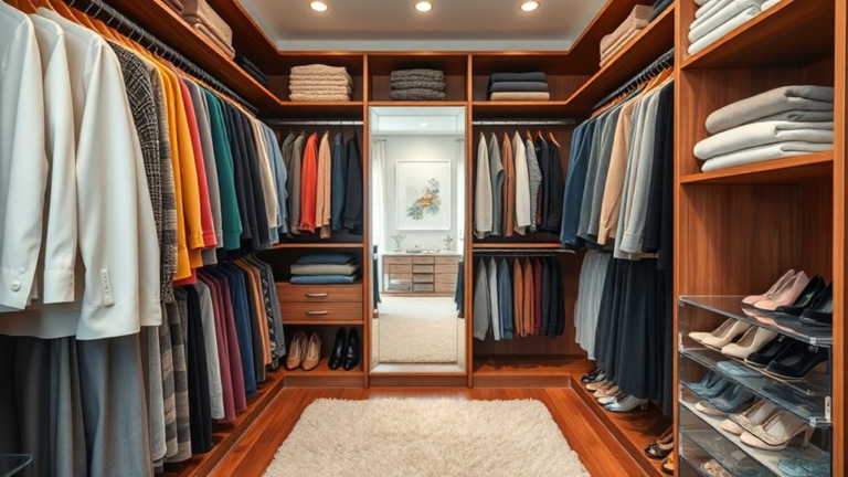 simplify your closet organization