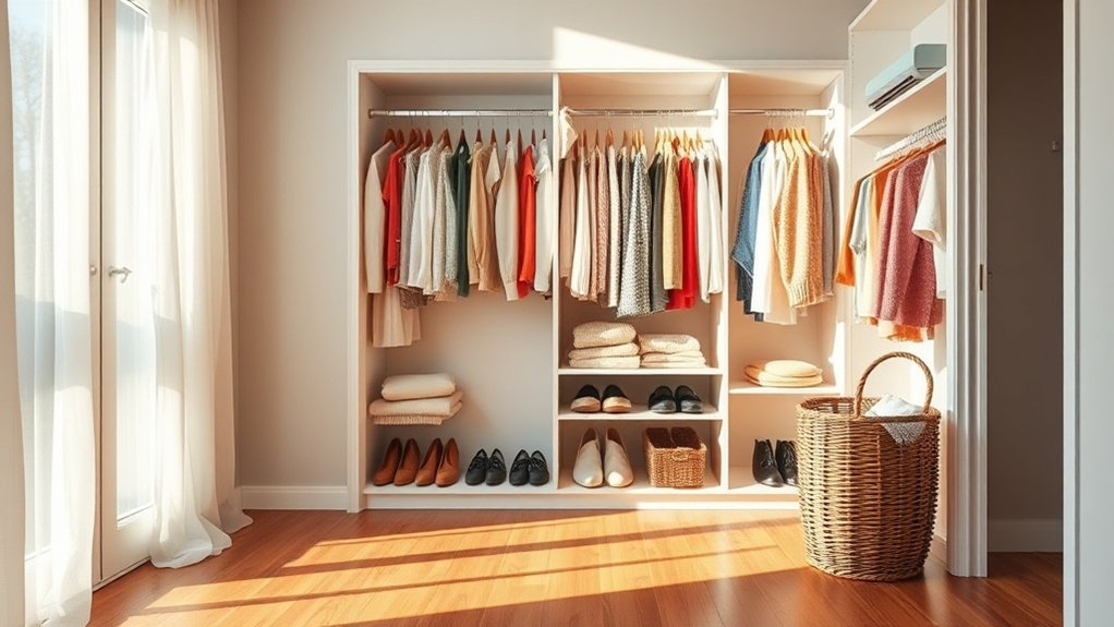 simplify your closet reset