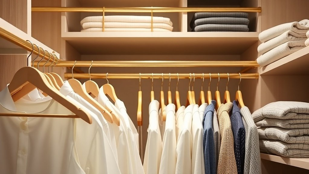 slim hangers maximize closet space