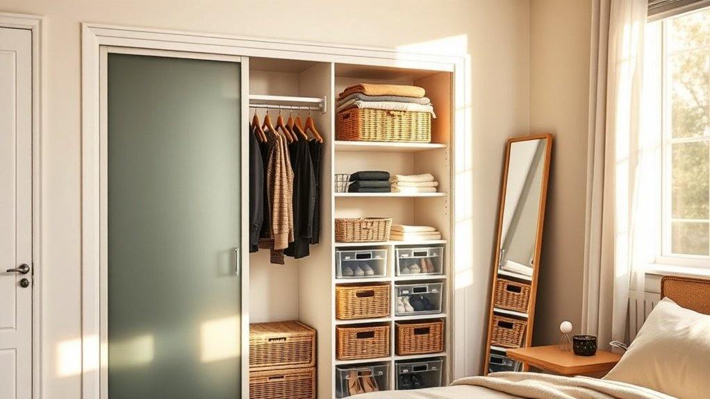 small bedroom storage solutions