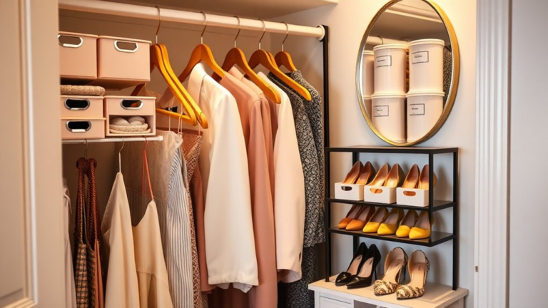 small closet organization solutions
